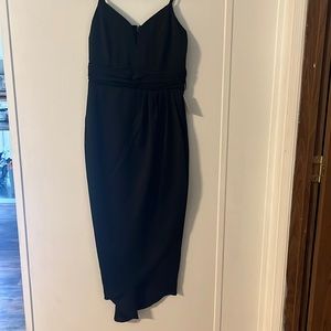 Black spaghetti strap dress